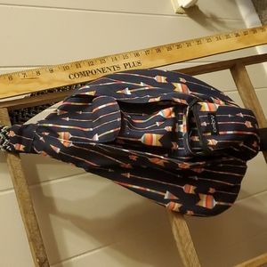 Nylon rugged crossbody bag